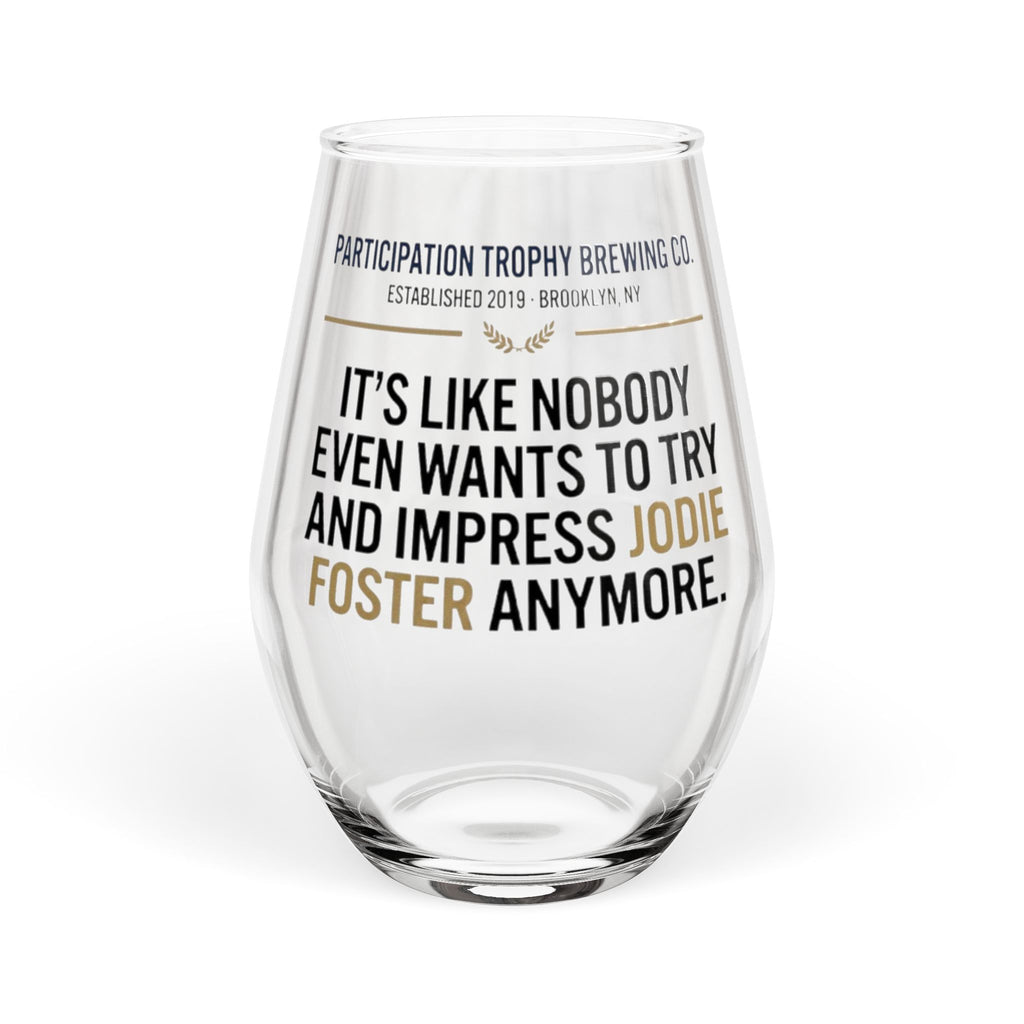 The "Impressed" Wine Glass