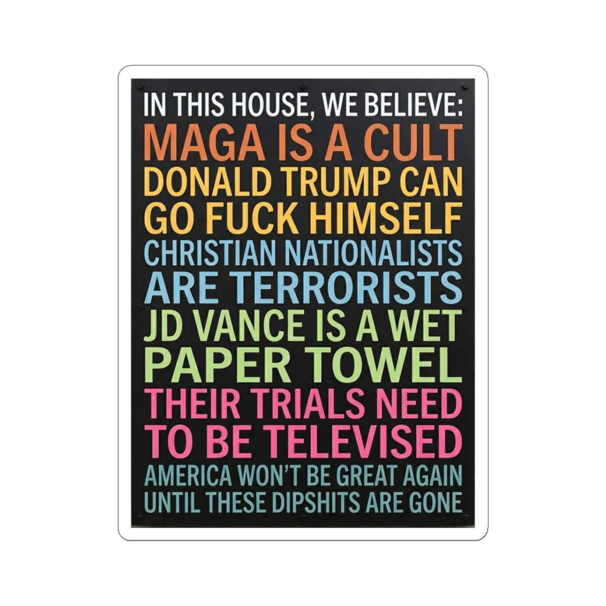 The “Unfiltered” Sticker