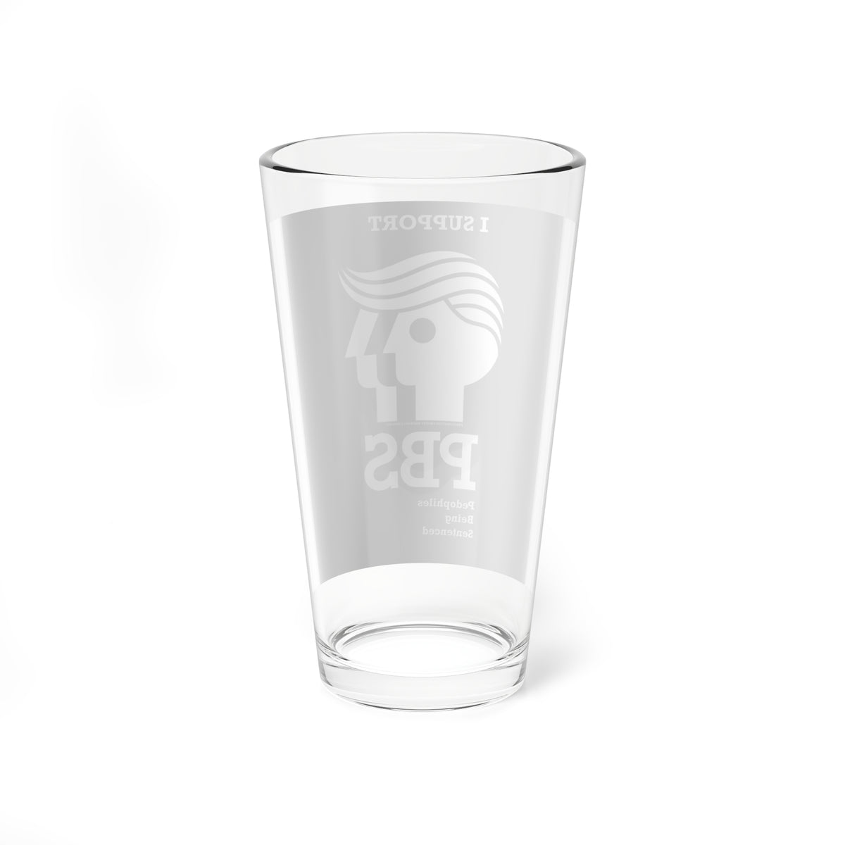 The "Supporter" 16 oz Pint