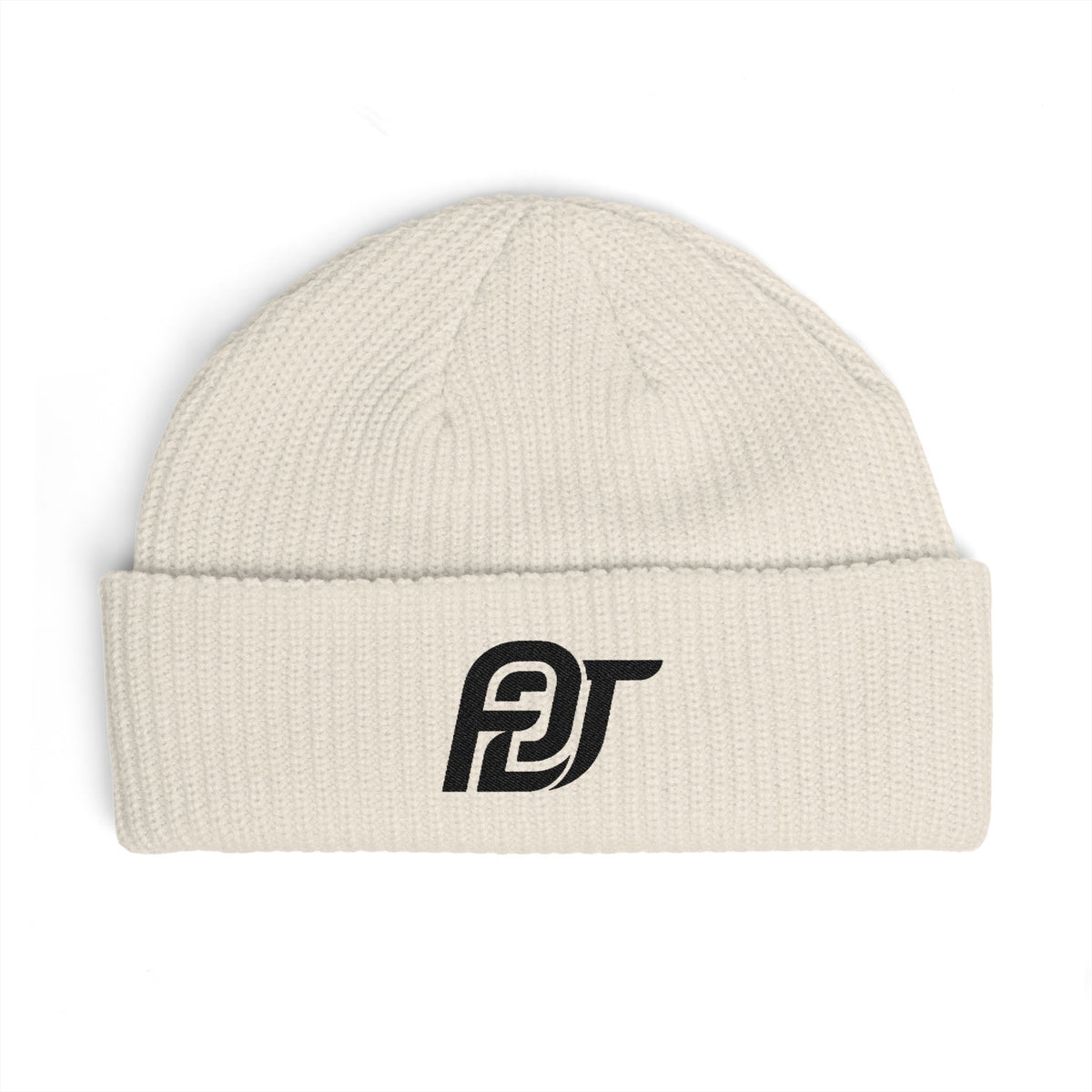 FDT Watch Beanie in Ecru, supplier product mockup