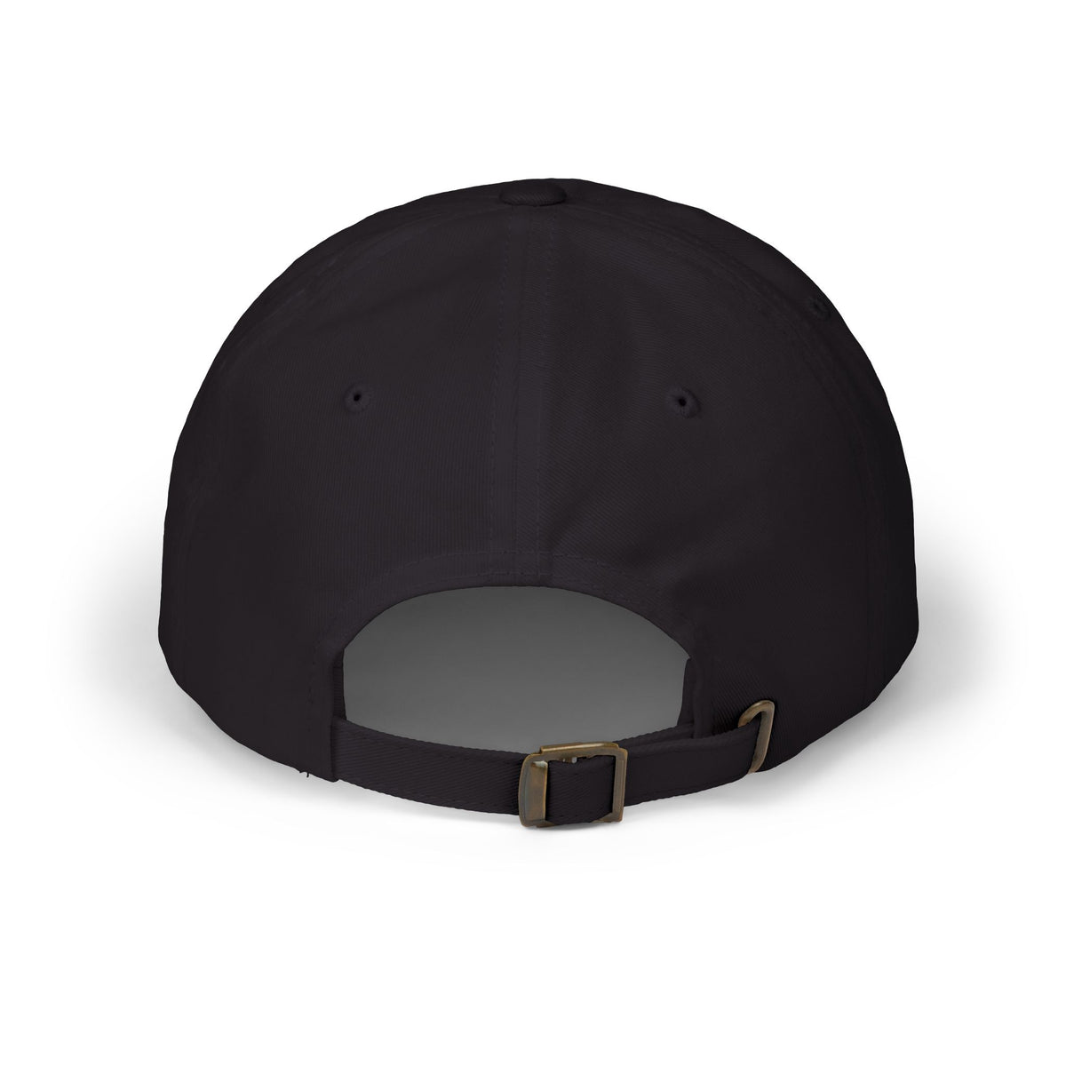FDT Field Cap in Black, back view (supplier mockup)