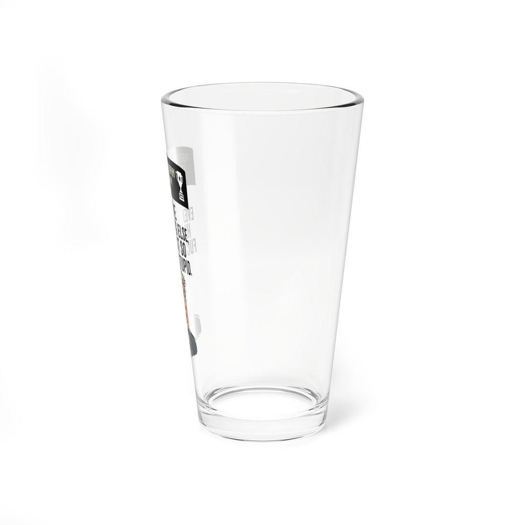 The "Bottom Line" 16oz Pint