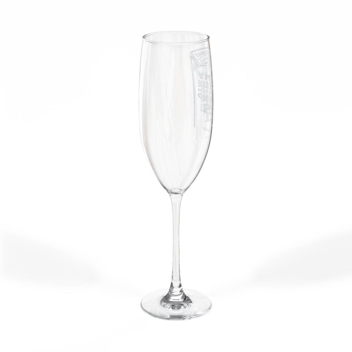 The “Conclusion” Champagne Glass (Engraving)