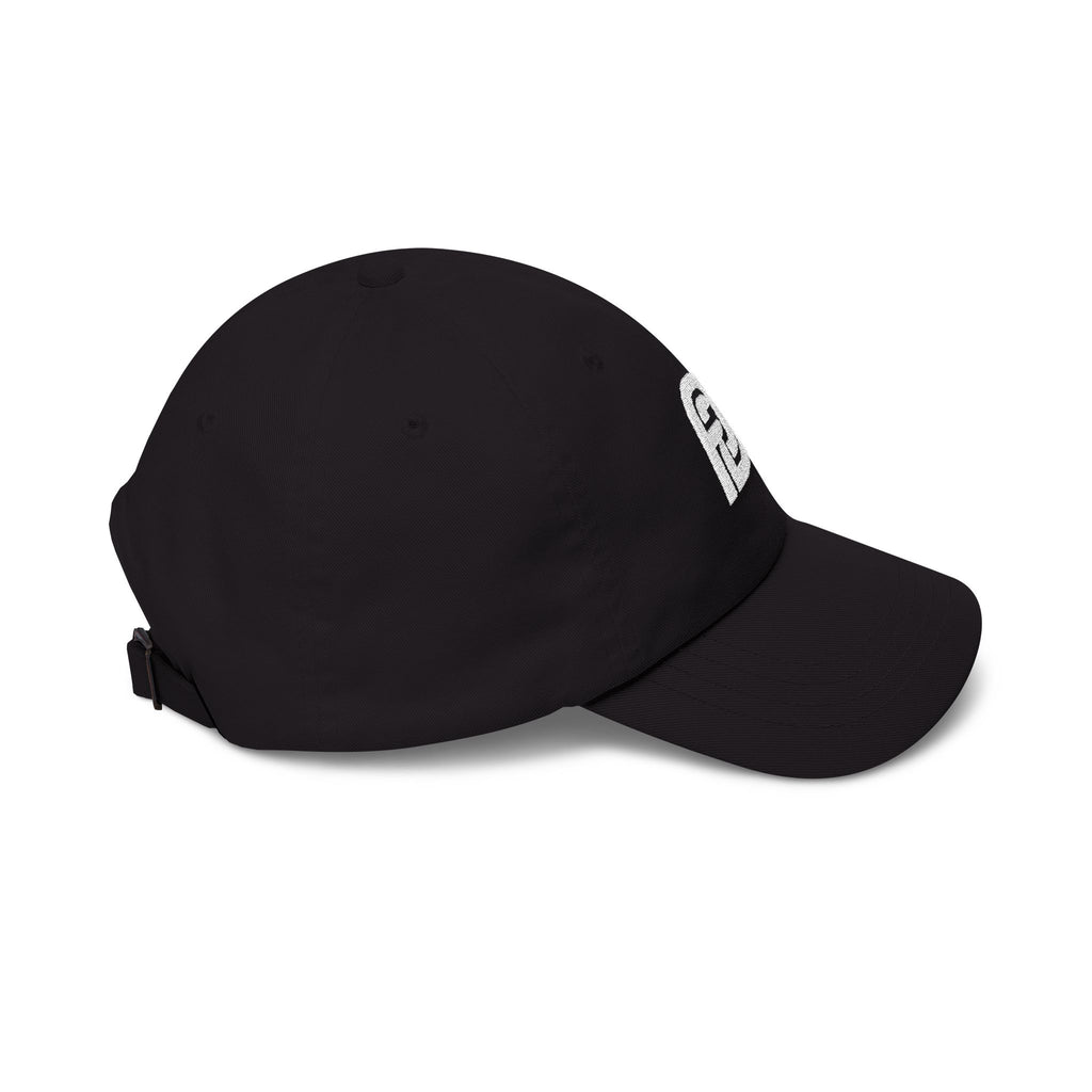 FDT Field Cap in Black, right side view (supplier mockup)