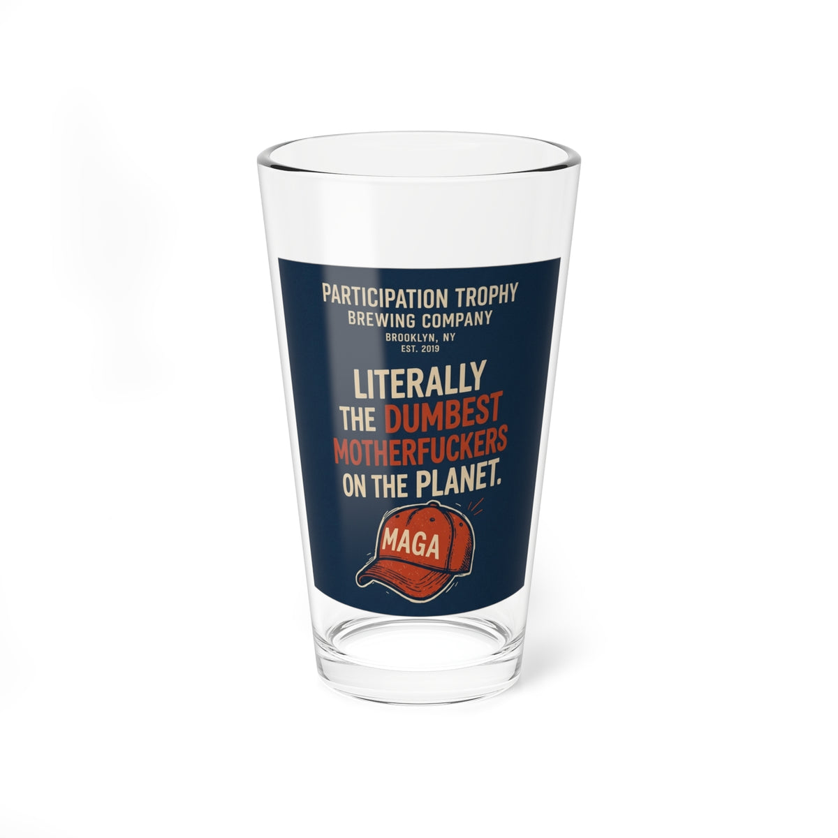 The "Absolute Baseline" 16oz Pint