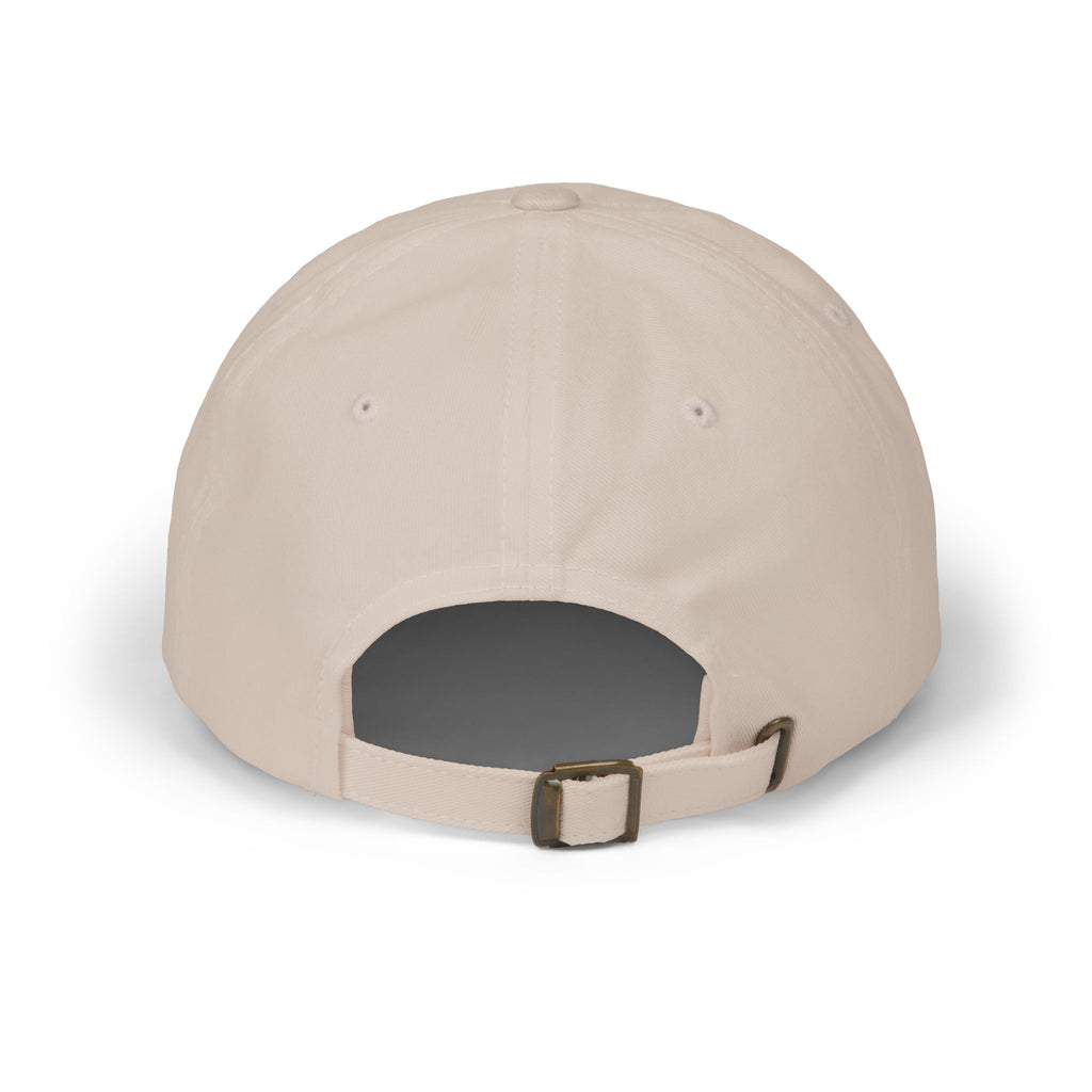 FDT Field Cap in Stone, back view (supplier mockup)