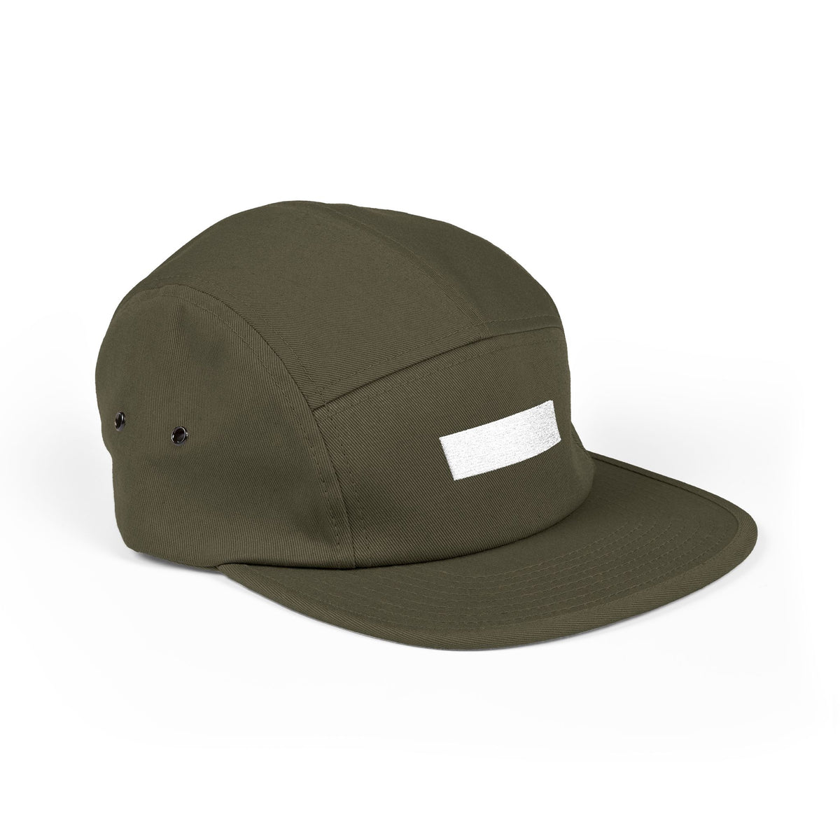 FDT Bar Cap in Olive, side view (supplier mockup)