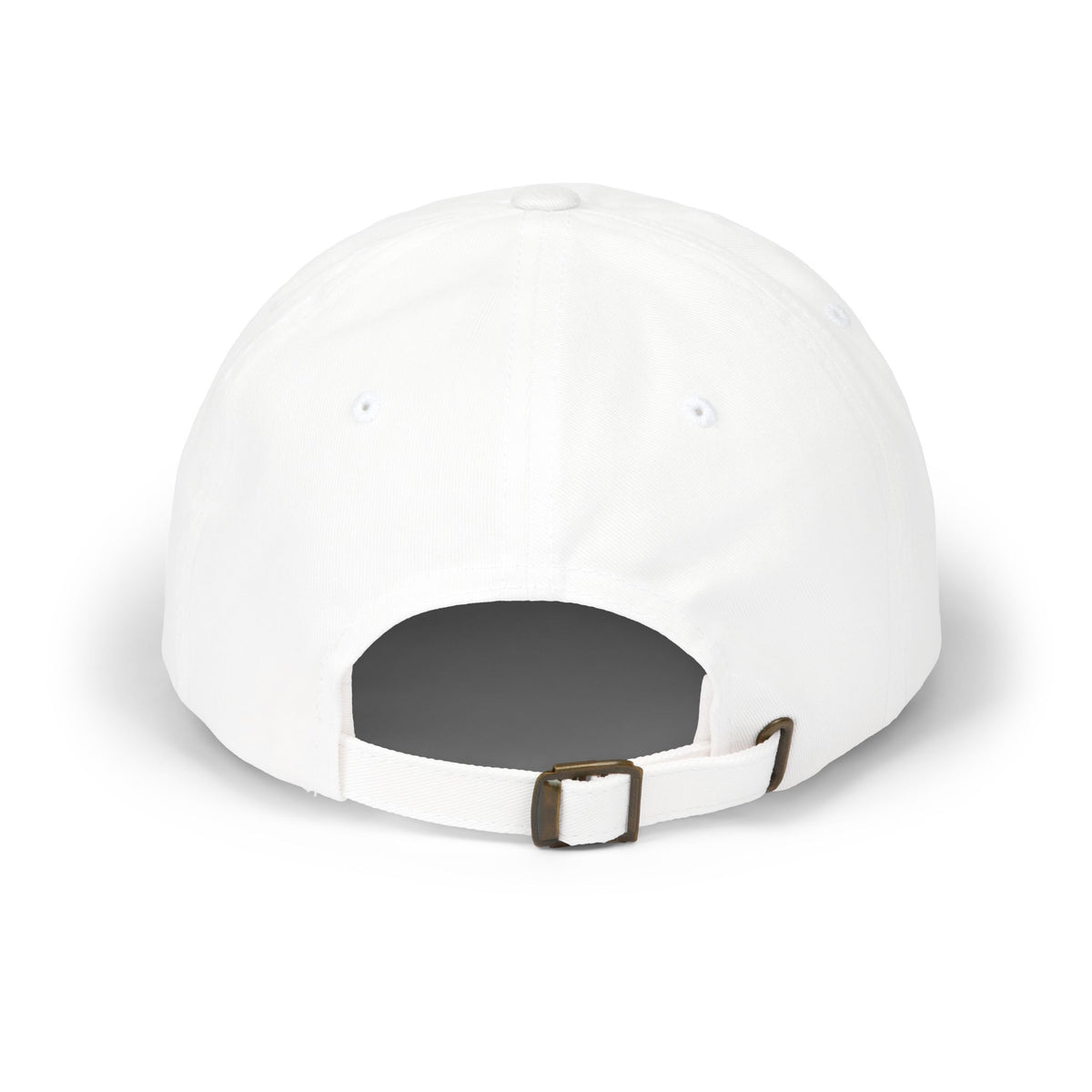 FDT Field Cap in White, back view (supplier mockup)