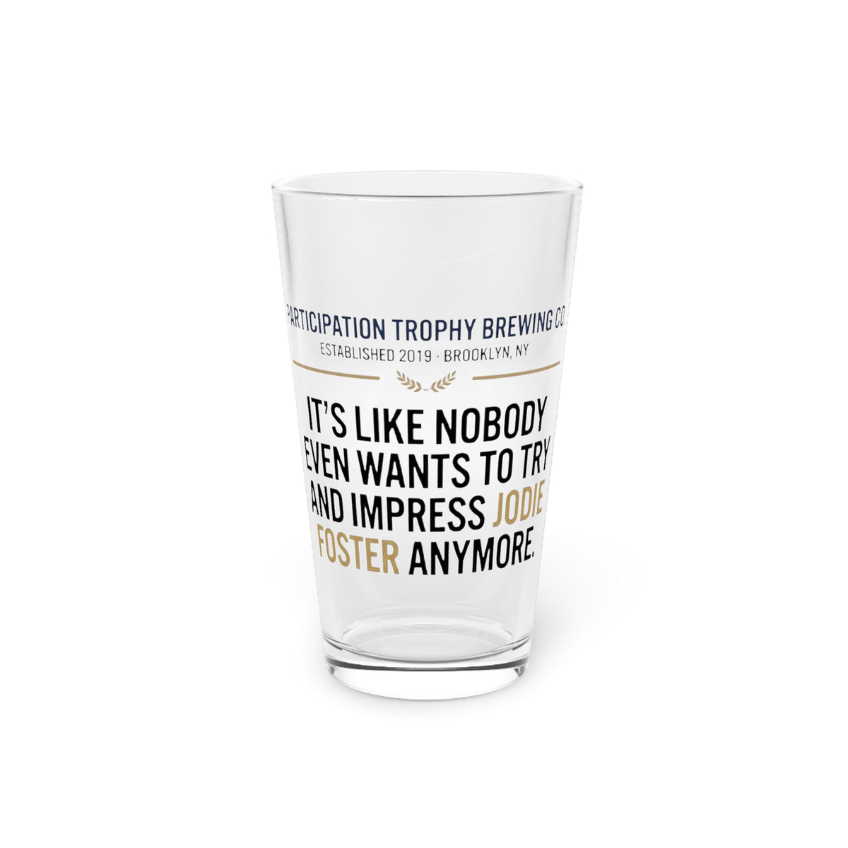 The "Impressed" Pint
