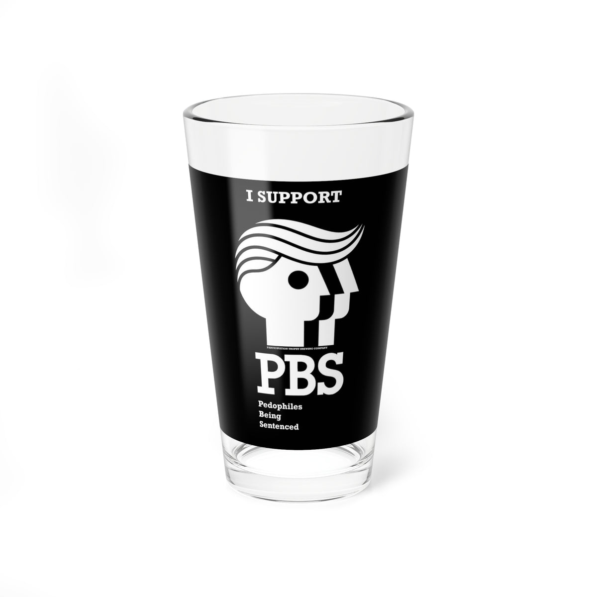 The "Supporter" 16 oz Pint