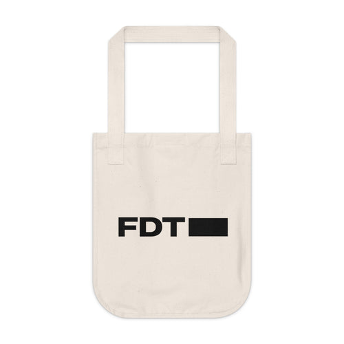 FDT Canvas Tote in Natural, front view (supplier mockup)