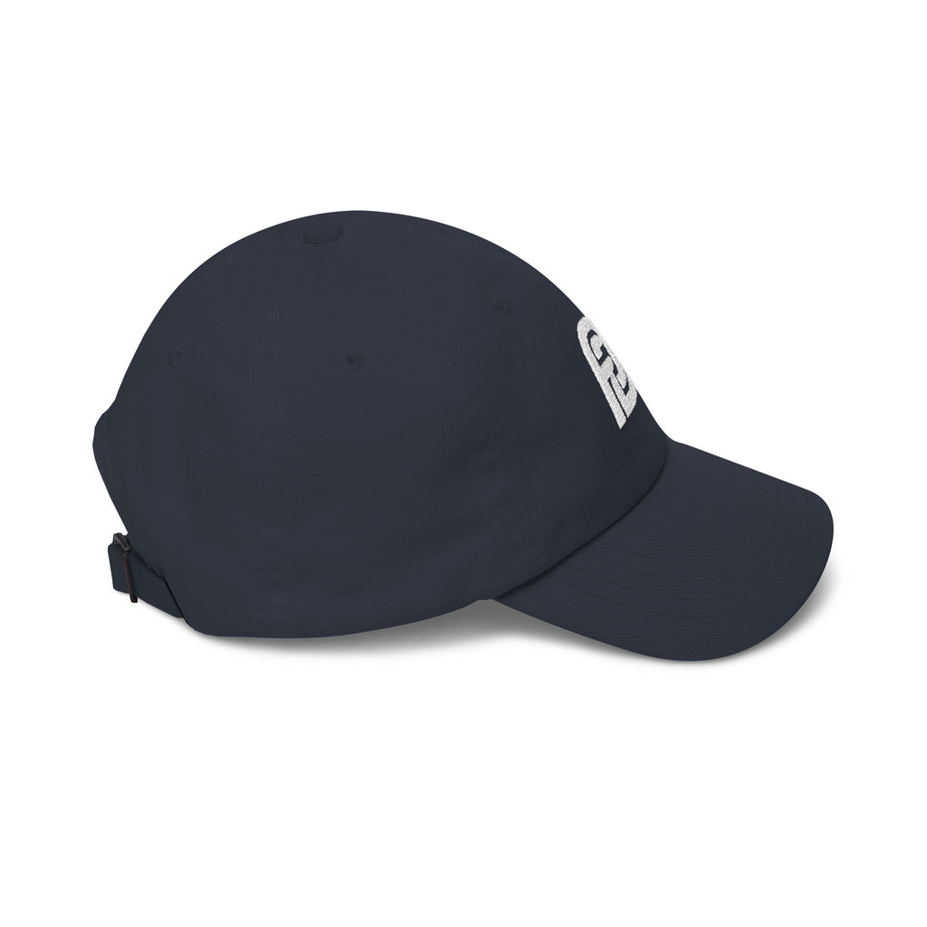 FDT Field Cap in Navy, right side view (supplier mockup)