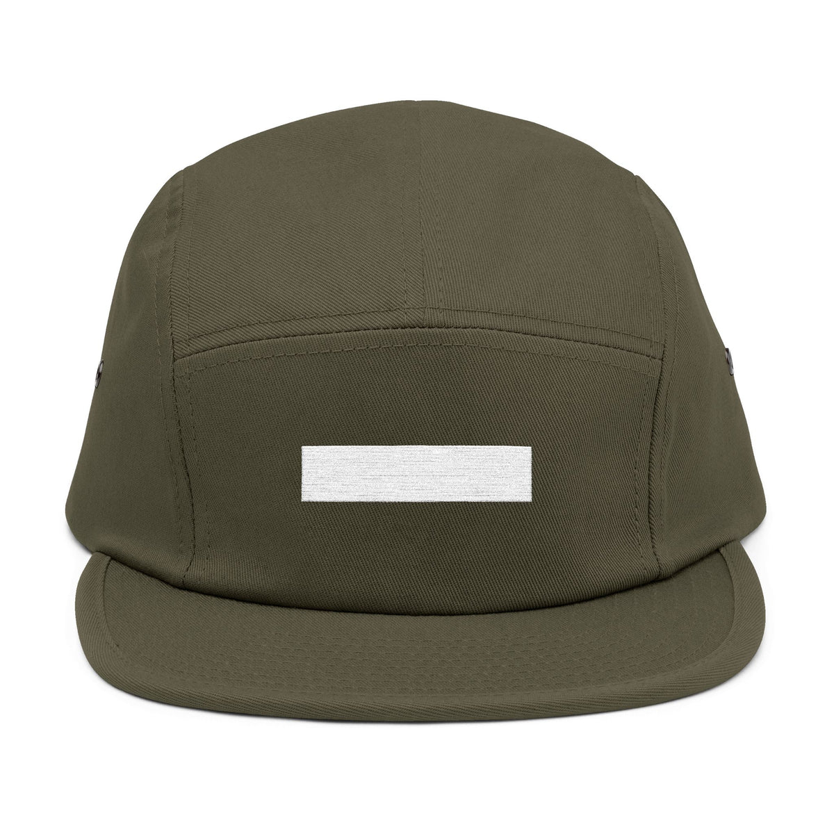 FDT Bar Cap in Olive, front view (supplier mockup)