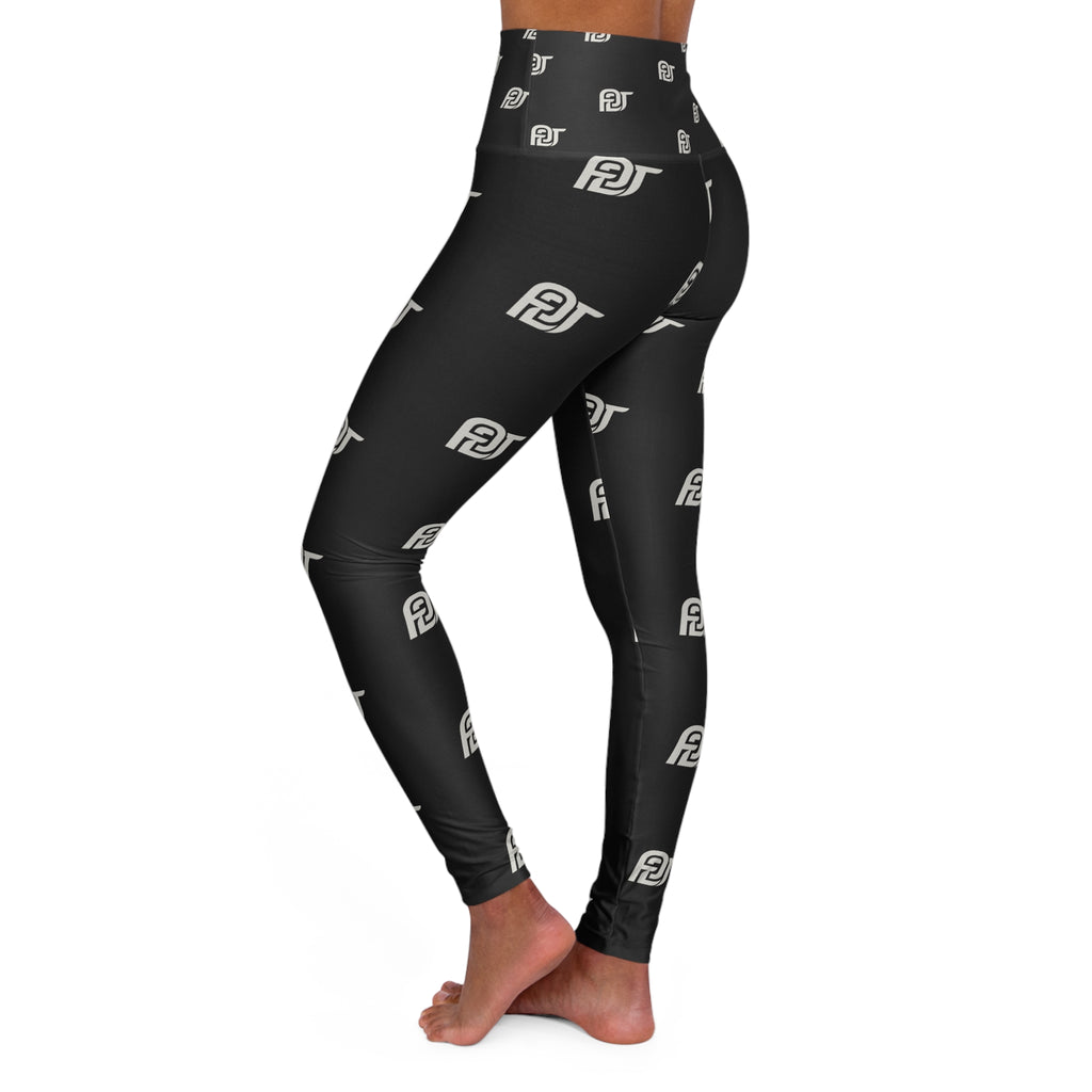 FDT Monogram Legging, left side view (supplier mockup)