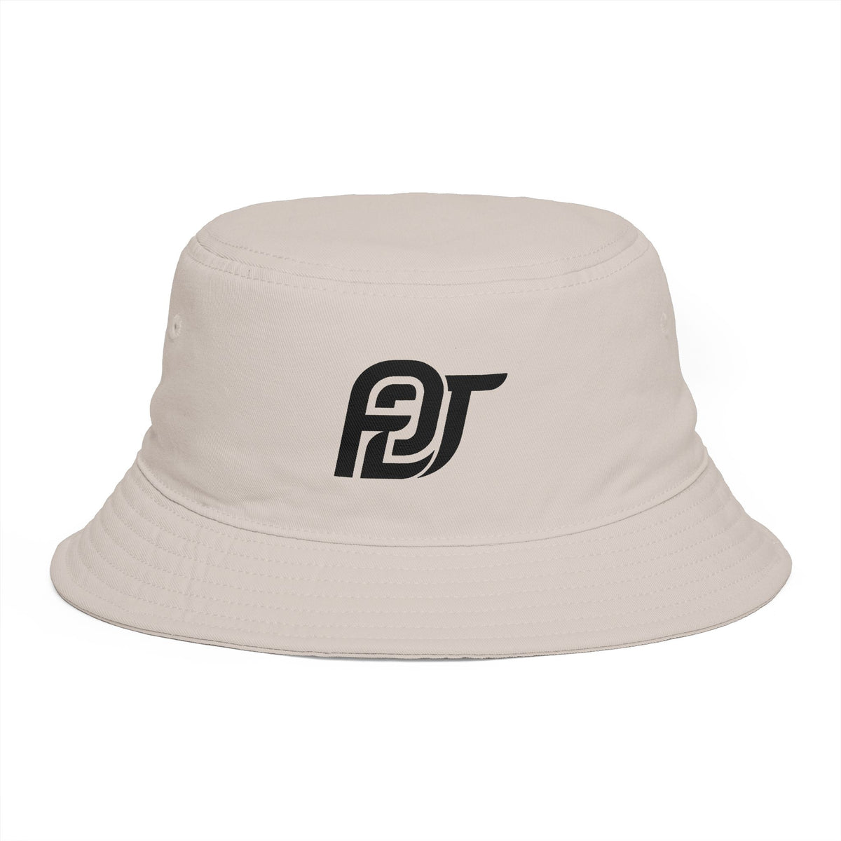 FDT Bucket Hat in Bone, front view (supplier mockup)
