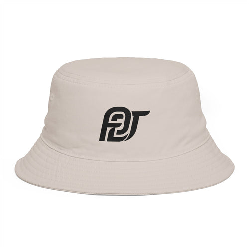 FDT Bucket Hat in Bone, front view (supplier mockup)