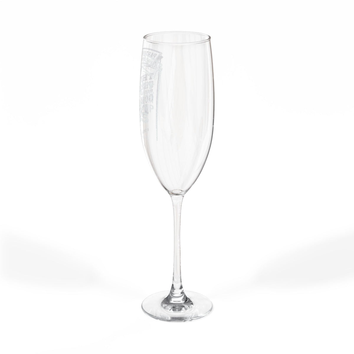 The “Conclusion” Champagne Glass (Engraving)