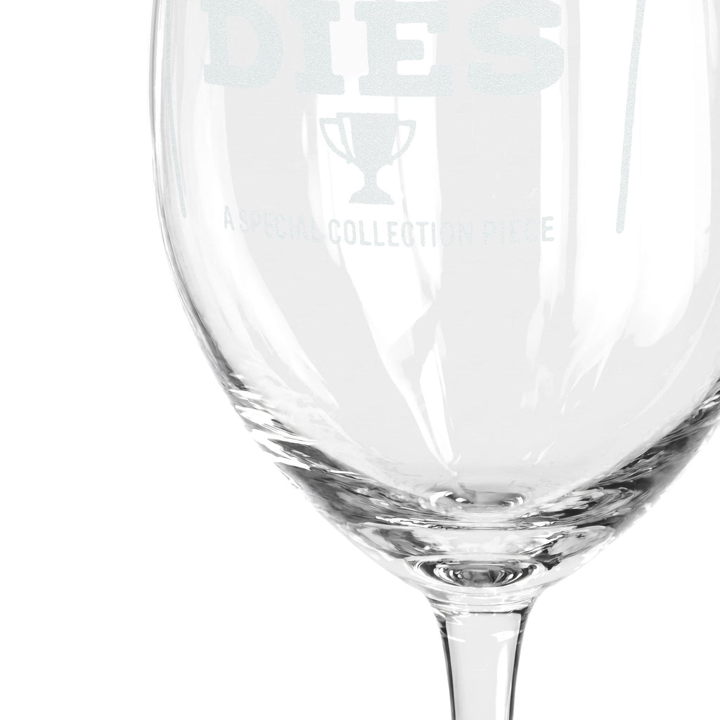 The “Conclusion” Champagne Glass (Engraving)