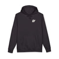 FDT Standard Hoodie in Black, front view (supplier mockup)