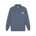 FDT Quarter Zip in Blue Jean, front view (supplier mockup)