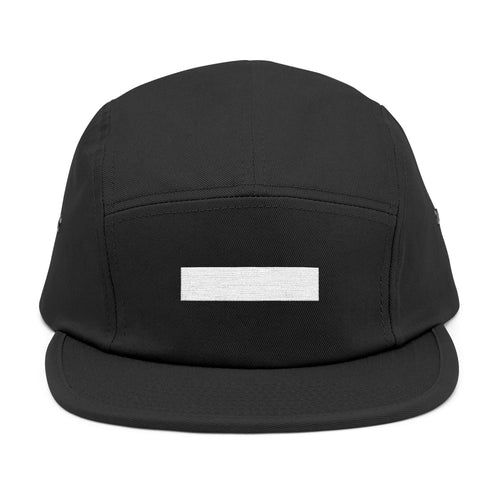 FDT Bar Cap in Black, front view (supplier mockup)