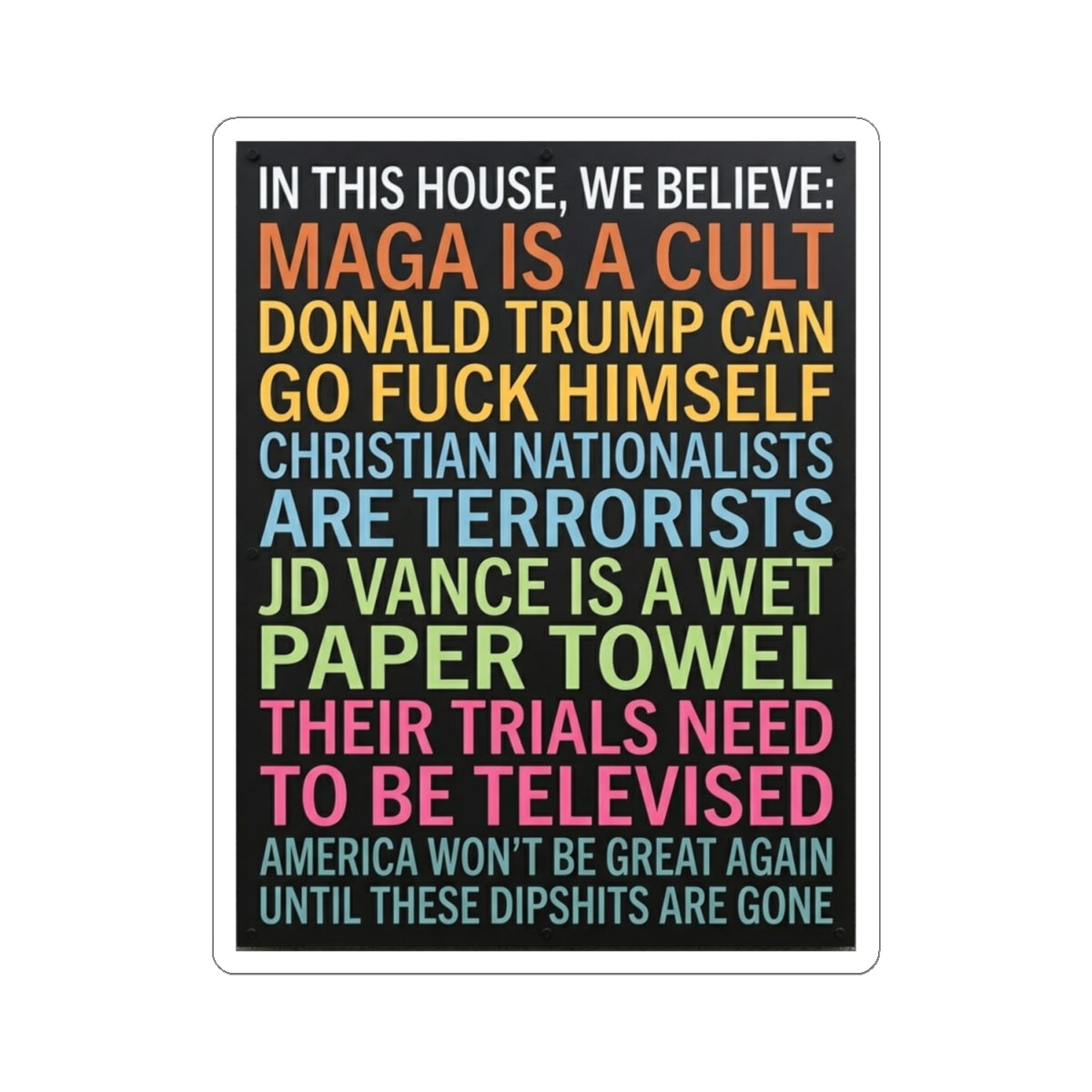 The “Unfiltered” Sticker