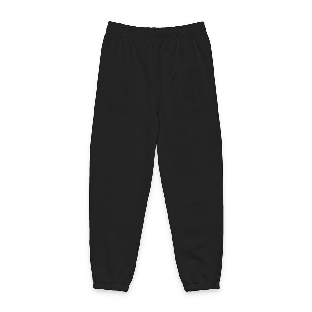 FDT Sweatpant in Black, back view (supplier mockup)