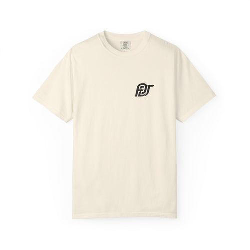 FDT Due Process Tee in Ivory, front view (supplier mockup)