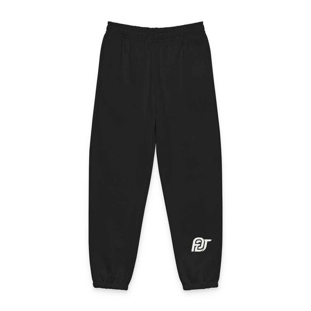 FDT Sweatpant in Black, front view (supplier mockup)