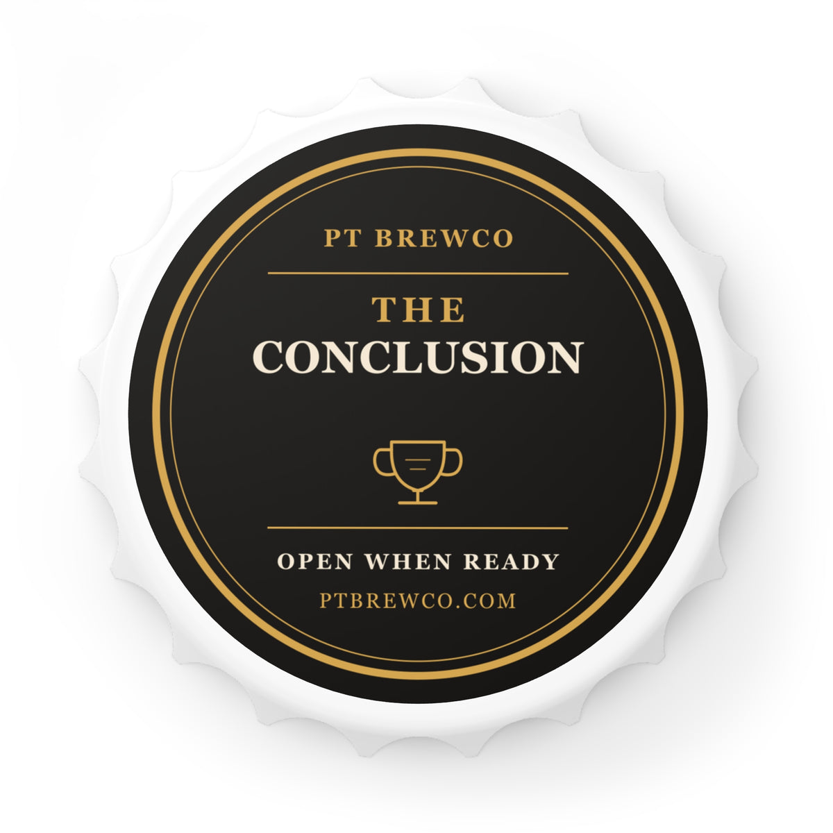 The Conclusion Magnetic Bottle Opener