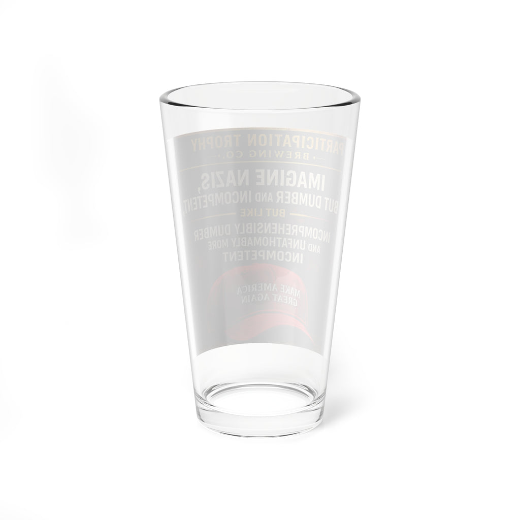 The "Incompetence" 16oz Pint Glass